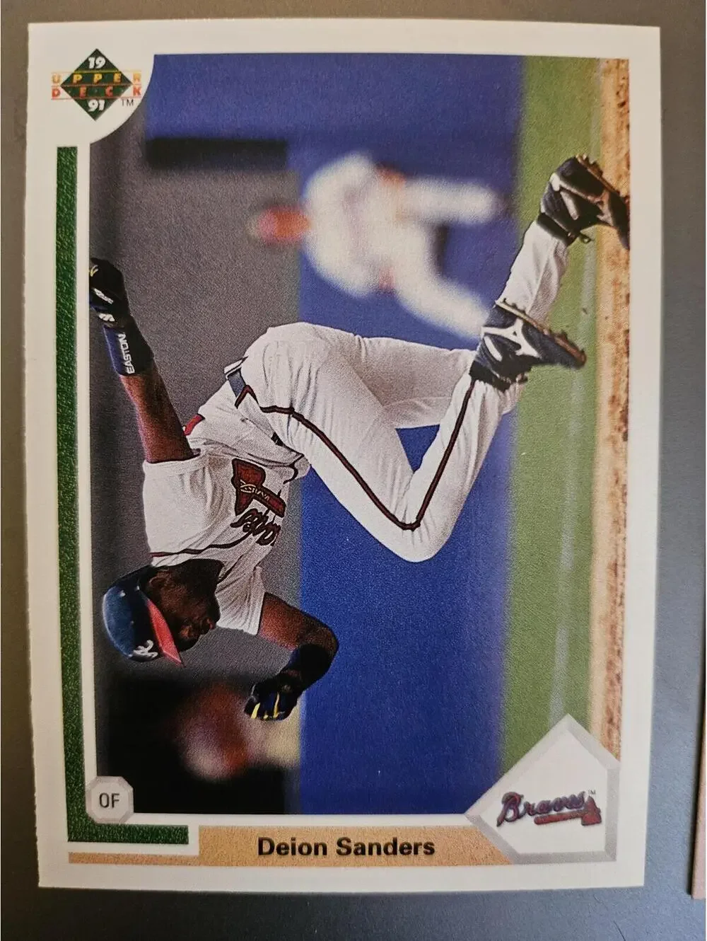 1991 Upper Deck #743 Deion Sanders Atlanta Braves